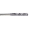 List No. 5955T - 3/8 4 Flute 3/8 Shank Single End Center Cutting Carbide Long Length ALTiN Made In U.S.A. Regular, Long & Extra Long