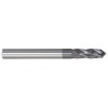List No. 5989T - 3/8 4 Flute 3/8 Shank Single End 60 Degree Point Angle Carbide Regular Length ALTiN Made In U.S.A. 60° & 90° Point