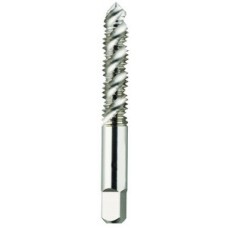 List No. 2059 - 3/8-24 Plug H3 Spiral Flute 3 Flutes High Speed Steel Bright Made In U.S.A. Fast Spiral