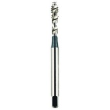 List No. 2093 - #8-36 Semi-Bottoming H2 HPT-High Performance Tap-Aluminum Spiral Flute 2 Flutes Powder Metallurgy High Speed Steel Bright Made In U.S.A. For Aluminum