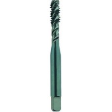 List No. 2091 - 5/16-18 Semi-Bottoming H11 Spiral Flute  3 Flutes High Speed Steel Black Made In U.S.A. Spiral Flute