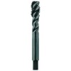 List No. 2102 - 1"-12 Semi-Bottoming H4 Spiral Flute 4 Flutes High Speed Steel Black Made In U.S.A. Onyx Power Taps