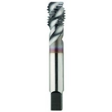 List No. 2096MC - M10 x 1.50 Semi-Bottoming D6 HPT-High Performance Tap-Exotic Alloys Spiral Flute 3 Flutes Powder Metallurgy High Speed Steel TiCN Made In U.S.A. For Exotic Alloys