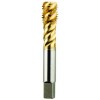 List No. 2091G - 1-3/8-12 Semi-Bottoming H4 Spiral Flute 4 Flutes High Speed Steel TiN Made In U.S.A. Spiral Flute