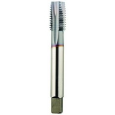 List No. 2088C - 9/16-12 Plug H3 HPT High Performance Tap Spiral Point-DIN Length 4 Flutes Powder Metallurgy High Speed Steel TiCN Made In U.S.A. D.I.N. Length