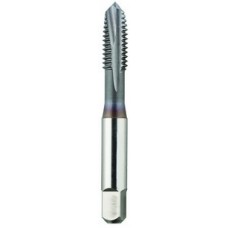 List No. 2097C - 3/8-24 Plug H4 HPT-High Performance Tap-Hard Materials Spiral Point 3 Flutes Powder Metallurgy High Speed Steel TiCN Made In U.S.A. For Hard Materials