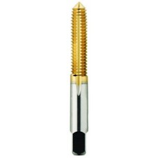 List No. 2105G - M10 x 1.50 Plug D10 Thread Forming  Flutes High Speed Steel TiN Made In U.S.A. Standard HSS