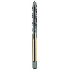 *82534 List No. 114 - #8-32 Plug H2 Hand Tap 4 Flutes High Speed Steel Black & Gold Made In U.S.A. Fractional