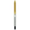 List No. 2068G - #12-28 Plug H3 Hand Tap 4 Flutes High Speed Steel TiN Made In U.S.A. Machine Screw