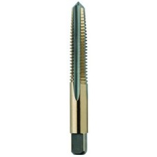 *86827 List No. 114 - 1/4-20 Taper H3 Hand Tap 4 Flutes High Speed Steel Black & Gold Made In U.S.A. Fractional