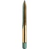 *86911 List No. 115 - 5/16-18 Plug H3 Spiral Point 2 Flutes High Speed Steel Black & Gold Made In U.S.A. Black & Gold Taps