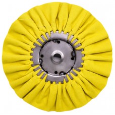 Airway Buffing Wheel - 16 Ply - Yellow - 9" X 3" X 5/8" Buffs