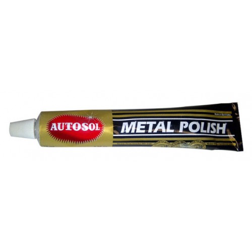 Autosol Metal Polish Used Collapsible Aluminum Tube for Polishing