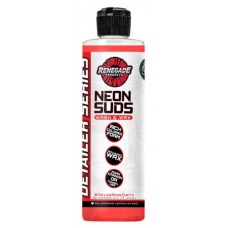 Renegade Detailer Neon Suds Red Wash & Wax 16oz Bottle Detailing Products
