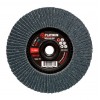 Twin-Flap Disc - Type 29 - Steel/SS - Zirconia - 5" x 5/8"-11 - 40/40 Grit - 12,250 rpm 5" Flap Discs