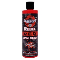 Rebel Red Metal Polish 12oz Bottle Detailing Products