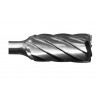 Carbide Burr SB-1NF Cylinder Shape End Cut 1/4" Diameter 5/8" Long 1/4" Shank 70,000 max rpm Non-Ferrous Carbide Burrs