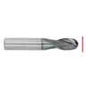 Carbide Ball Nose & Corner Radius End Mill - Up to 19mm - End Grind Only With ALCrTiN Coating 