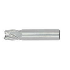 3/8" Diameter 4 Flute 5/8" Cut 2" Length 3/8" Round Shank Single End Square Uncoated Standard Carbide End Mills