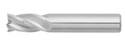 9/16" Diameter 4 Flute 1-1/4" Cut 3-1/2" Length 9/16" Round Shank Single End Square Uncoated