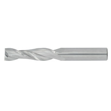 7/16" Diameter 2 Flute 2" Cut 4" Length 7/16" Round Shank Single End Square Uncoated Standard Carbide End Mills