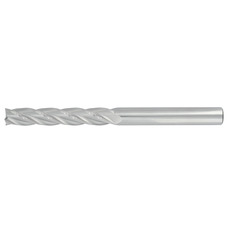 1/4" Diameter 4 Flute 1-1/2" Cut 4" Length 1/4" Round Shank Single End Square Uncoated Standard Carbide End Mills