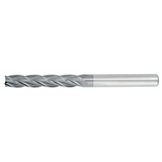 1" Diameter 4 Flute 4" Cut 7" Length 1" Round Shank Single End Square TiALN Standard Carbide End Mills
