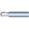 1/16" Diameter 2 Flute 1/8" Cut 1-1/2" Length 1/8" Round Shank Single End Ball Nose Uncoated Standard Carbide End Mills