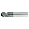 1/16" Diameter 3 Flute 1/8" Cut 1-1/2" Length 1/8" Round Shank Single End Ball Nose TiALN Standard Carbide End Mills