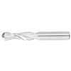 1" Diameter 2 Flute 2-1/4" Cut 5" Length 1" Round Shank Single End Ball Nose Uncoated Standard Carbide End Mills
