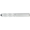 1" Diameter 4 Flute 2-1/4" Cut 5" Length 1" Round Shank Single End Ball Nose Uncoated Standard Carbide End Mills