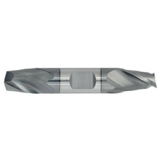 3/64" Diameter 2 Flute 3/32" Cut 1-1/2" Length 1/8" Round Shank Double End Square TiALN Standard Carbide End Mills