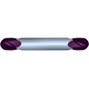 1/16" Diameter 4 Flute 1/8" Cut 1-1/2" Length 1/8" Round Shank Double End Ball Nose TiALN Standard Carbide End Mills