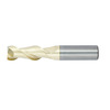 1" Diameter 2 Flute 1-1/2" Cut 4" Length 1" Round Shank Single End Square ZrN ULTRA High Performance End Mills for Aluminum