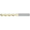1/4" Diameter 2 Flute 1-1/2" Cut 4" Length 1/4" Round Shank Single End Ball Nose ZrN ULTRA High Performance End Mills for Aluminum