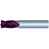 1/4" Diameter 4 Flute 3/4" Cut 2-1/2" Length 1/4" Round Shank Single End .020 Corner Radius TiALN High Performance End Mills