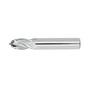 1/2" Diameter 4 Flute 1" Cut 3" Length 1/2" Round Shank Single End 90DEG Uncoated Carbide Drill/Mill Standard Carbide End Mills