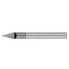 1/4" Diameter 1 Flute 1/2" Cut 2-1/2" Length 1/4" Round Shank Single End 30DEG .005" Tip TiALN Carbide Engraver Standard Carbide End Mills