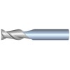 1/4" Diameter 2 Flute 3/4" Cut 2-1/2" Length 1/4" Round Shank Single End .020 Corner Radius Uncoated ULTRA High Performance End Mills for Aluminum