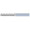 1/2" Diameter 3 Flute 3" Cut 6" Length 1/2" Round Shank Single End Square Uncoated ULTRA High Performance End Mills for Aluminum