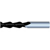 1" Diameter 2 Flute 2-1/4" Cut 5" Length 1" Round Shank Single End Square DLC ULTRA High Performance End Mills for Aluminum