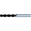 1" Diameter 2 Flute 3" Cut 6" Length 1" Round Shank Single End Ball Nose DLC ULTRA High Performance End Mills for Aluminum