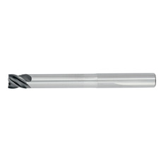 1" Diameter 4 Flute 1-1/4" Cut 7" Length 1" Round Shank Single End Square TiALN High Performance End Mills