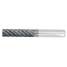1/2" Diameter 7 Flute 2-1/8" Cut 4" Length 1/2" Round Shank .015 Corner Radius HEM High Efficiency Machining End Mills