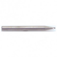 Ball End Single End Mini Carbide End Mill .020″ Diameter 1-1/2″ Length 2 Flute Miniature Decimal - Regular Length