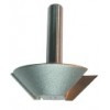 103RP4-30 Bevel Bit No Plunge 2 Flute 3/8" Cutting Height 1/4" Shank 30° Angle Bevel / Chamfer Bits