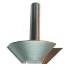 103RP4-23 Bevel Bit No Plunge 2 Flute 3/8" Cutting Height 1/4" Shank 23° Angle Bevel / Chamfer Bits