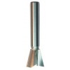 104R4-13 Dovetail Bit Right Hand Rotation 2 Flute 1/2" Cutting Height 17/32" Diameter 1/4" Shank 14° Angle Dovetail Bits