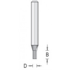 107R4-6AS/F Straight Bit Plunge 1 Flute 1/4" Diameter 1/2" Length 1/4" Shank Straight Bits