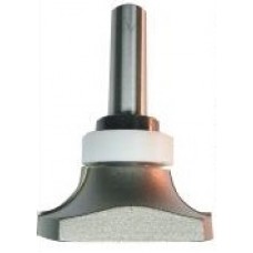 159R8-12 Bit for Solid Surface Inverted Round Over Bit 2 Flute 1/2" Radius 1/2" Shank Solid Surface (Corian) Bits